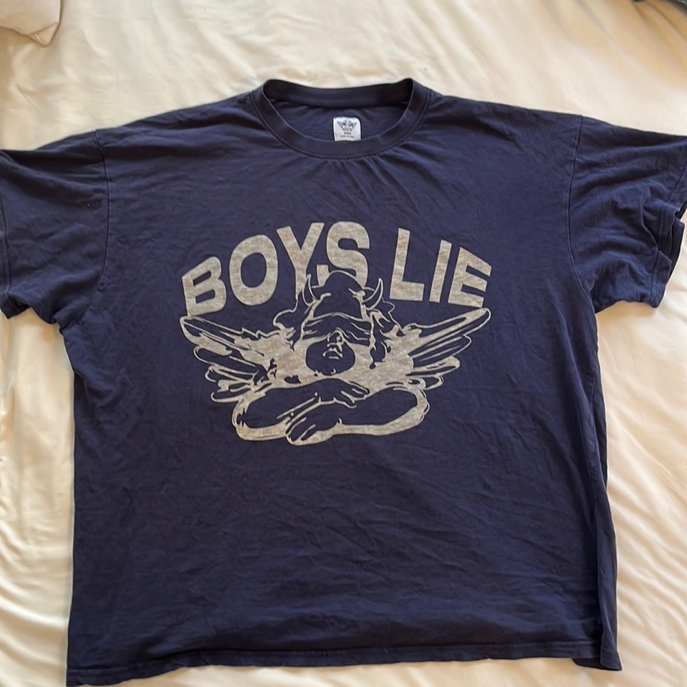 BOYS LIE OS Classic Navy Tee